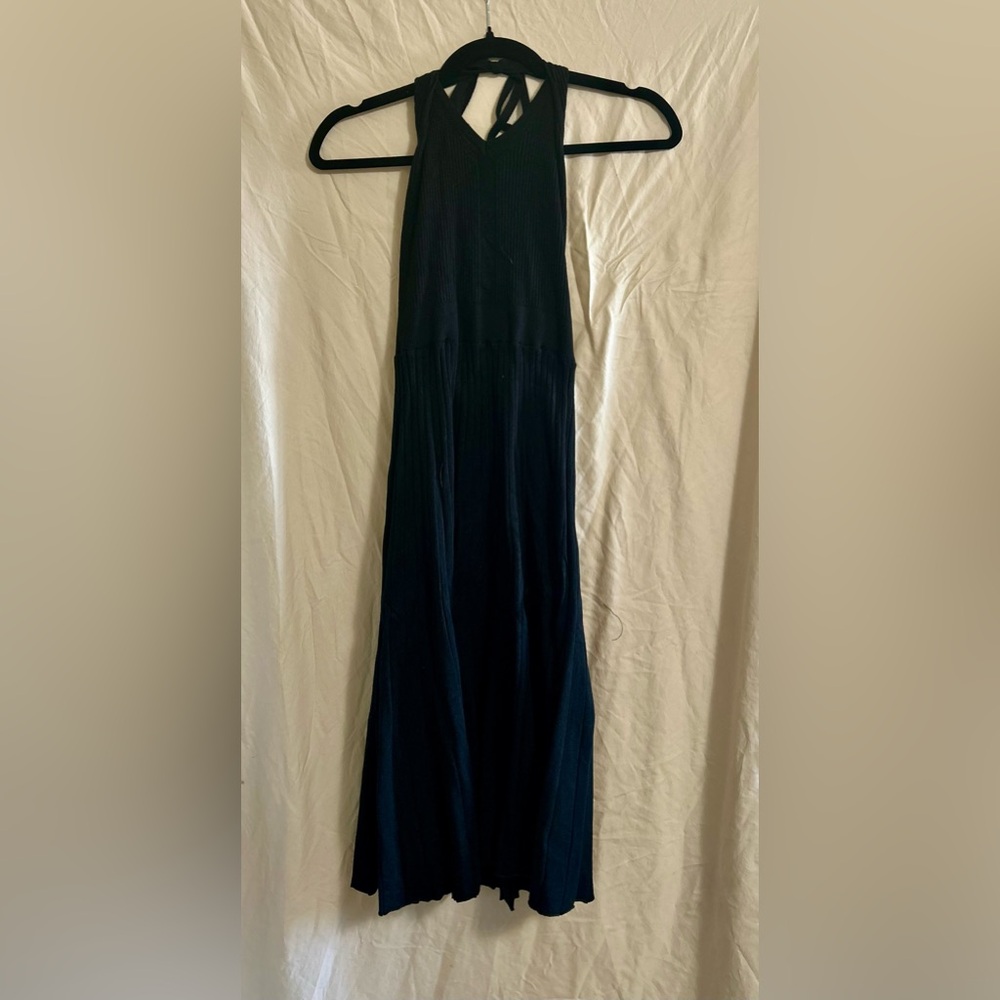 Black Halter Dress